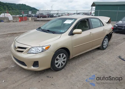 2011 Toyota Corolla Le from USA, damaged, VIN 2T1BU4EE0BC719802